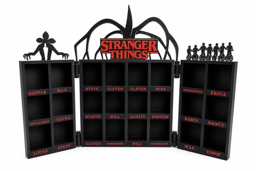 Expositor Stranger Things 3D para Figuras