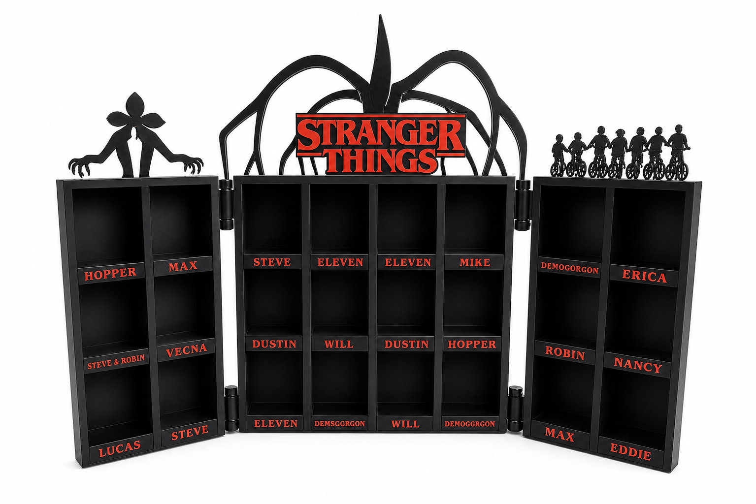 Expositor Stranger Things 3D para Figuras