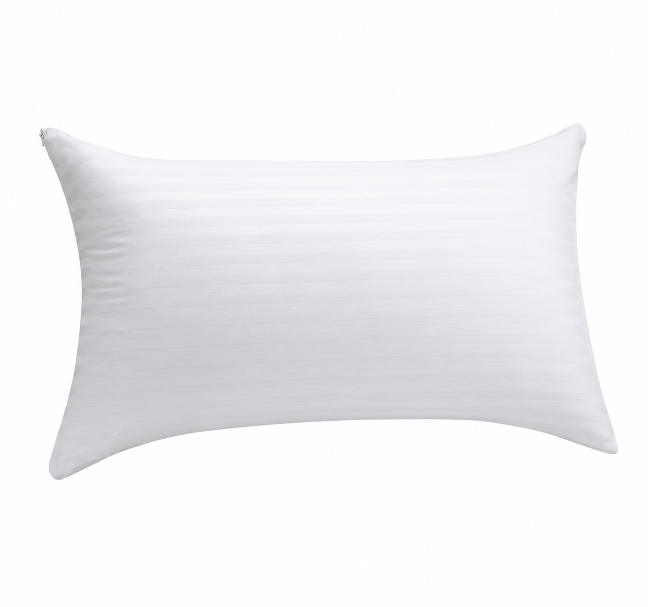 Funda de Almohada con Cremallera de Poliéster Suave y Transpirable