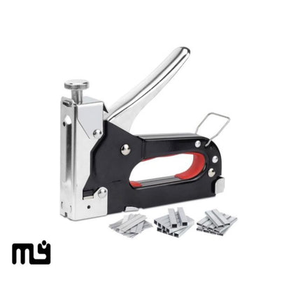 GRAPADORA MANUAL RESISTENTE 3 EN 1 CON 600 GRAPAS