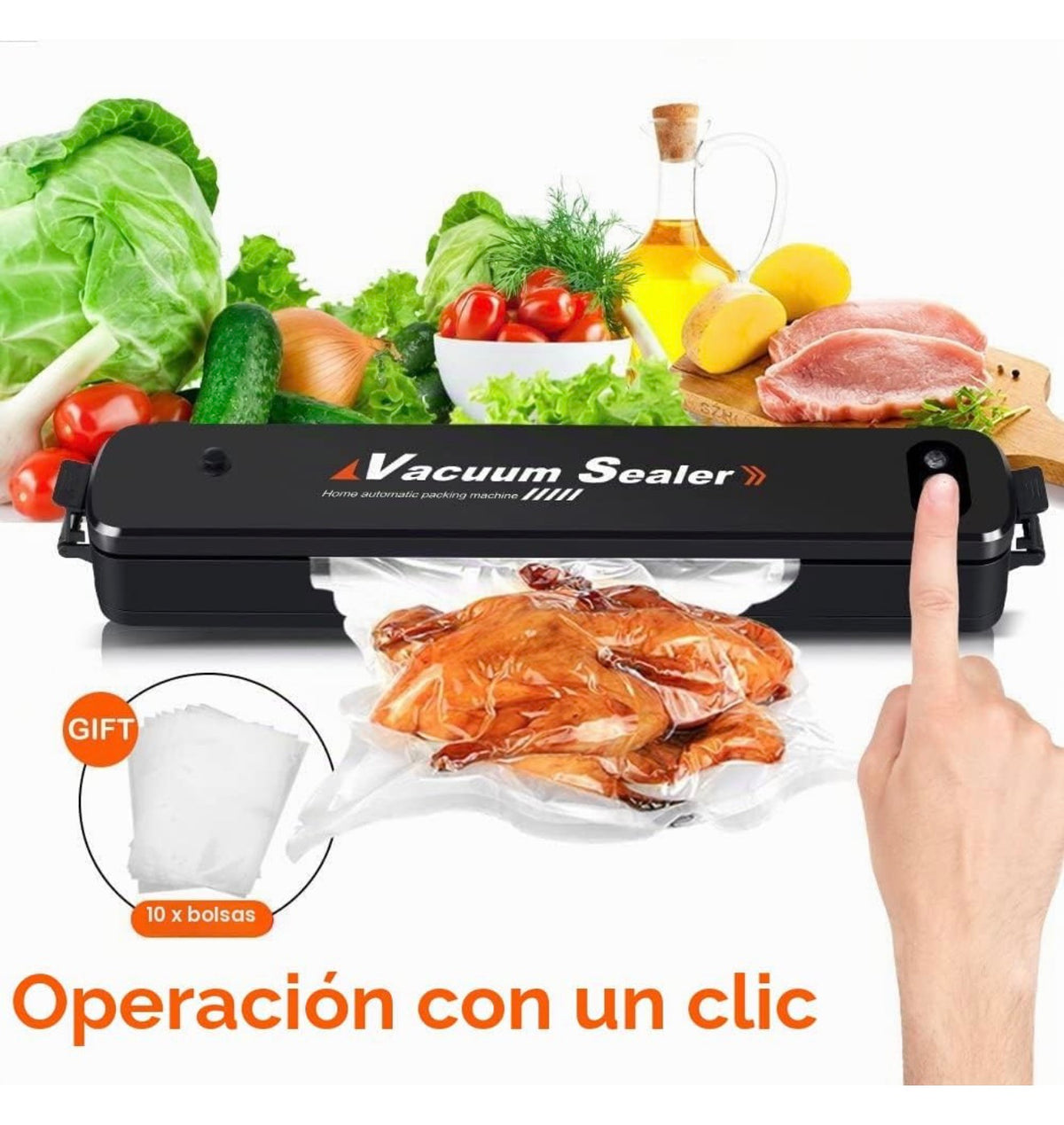 Envasadora al Vacío Automática para Alimentos