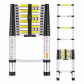 Escalera Telescópica Plegable Extensible Multifunción Antideslizante