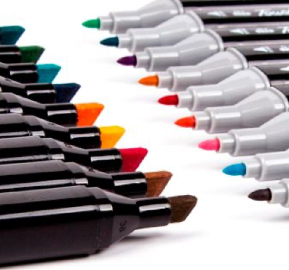 Marcadores Permanentes 80 Colores, Rotuladores Alcohol de Doble Punta, Marker Pen Set 2S Secado Rápido con Base para Acuarela Graffiti Bocetos, Cómics, Colorear, Ilustrar, Esbozar.