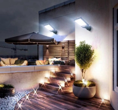 LÁMPARA LED SOLAR 50W FAROLA SOLAR 3 MODOS