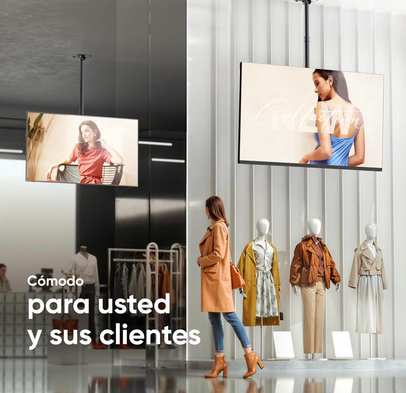 Soporte TV De Techo 32 a 75 pulgadas Ajustable. Nuevo