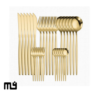 JUEGO DE 30 CUBIERTOS DE ACERO
INOXIDABLE