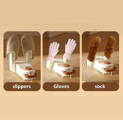 SECADOR DE DESODORIZADOR DE CALZADO ELIMINACIÓN RÁPIDA DE HUMEDAD Y OLORES