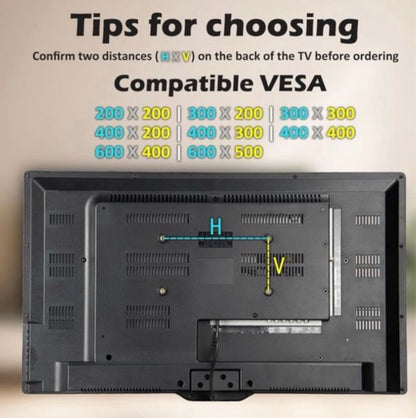 SOPORTE TV DE PARED FIJO DE 40 A 80 PULGADAS