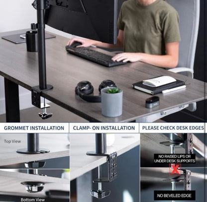 SOPORTE PARA MONITOR DE 10 A 32
PULGADAS BRAZO ARTICULADO