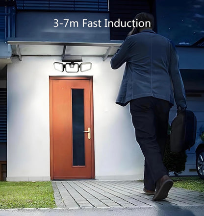 FOCO SOLAR LED LUZ DIVIDIDA
IMPERMABLE POTENTE