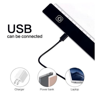 Tableta de luz con dibujo artístico
A4. NUEVO