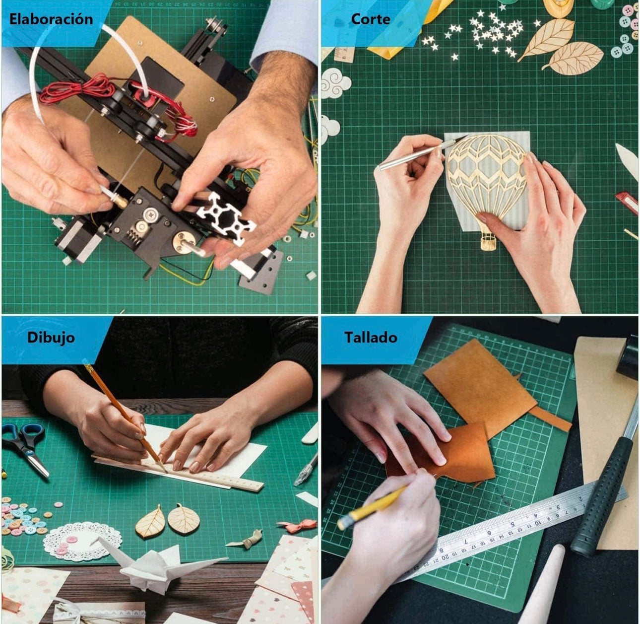 Base de Corte -Tabla de Corte Alfombrilla de Corte Esterilla de Corte para Costura Manualidades,Tapete de Corte Autocicatrizante.