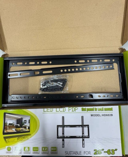 SOPORTE TV FIJO DE PARED 26 A 63 PULGADAS