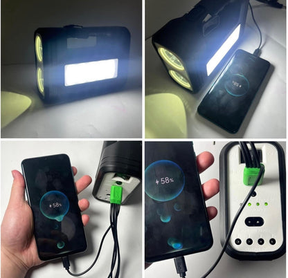 KIT DE SISTEMA DE ILUMINACIÓN PORTÁTIL CON BOMBILLAS Y PLACA SOLAR
