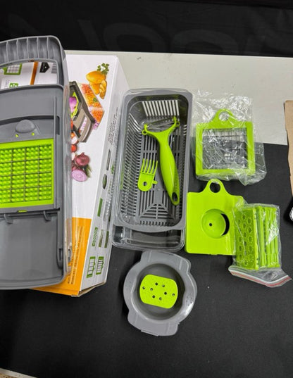 CORTADOR Y PICADOR DE VERDURAS 16 EN 1