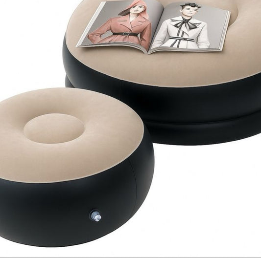Sillón inflable con reposapiés - NUEVO