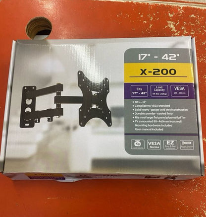 SOPORTE TV BRAZO ARTICULABLE DE 17 A 42 PULGADAS