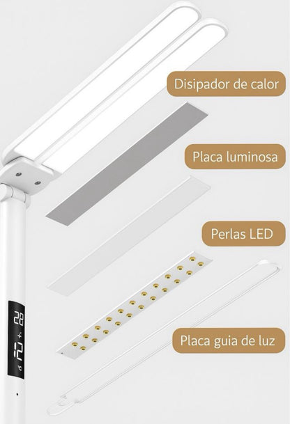 LÁMPARA DE ESCRITORIO
MUNTIFUNCIONAL CON RELOJ DIGITAL Y ORGANIZADOR