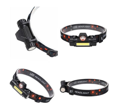 Linterna Frontal LED Recargable
Potente. NUEVO