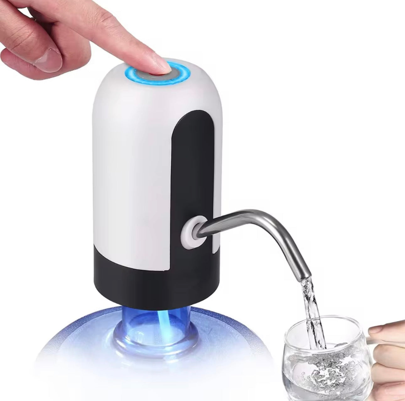 Dispensador de jarra de agua, bomba de botella de agua,Dispensadores automáticos de agua de 800 mAh - Dispensador de agua embotellada, dispensador de enfriador de agua, pequeña bomba de agua eléctrica