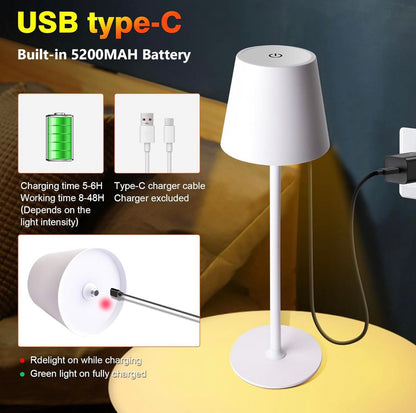 LÁMPARA LED ESCRITORIO CON LUZ
REGULABLE