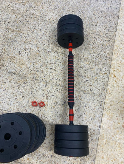 PACK MANCUERNAS AJUSTABLES 50KG 2X25 KG GYM