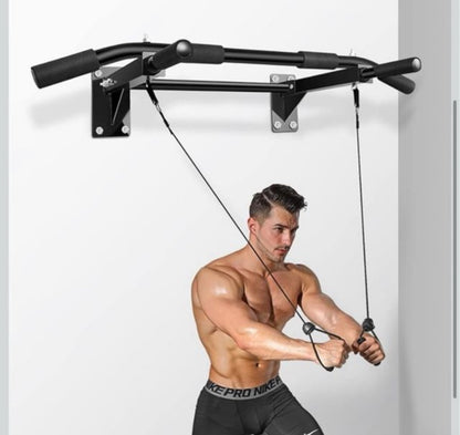 BARRA DOMINADAS PARED
MULTIFUNCIONAL CON TRX