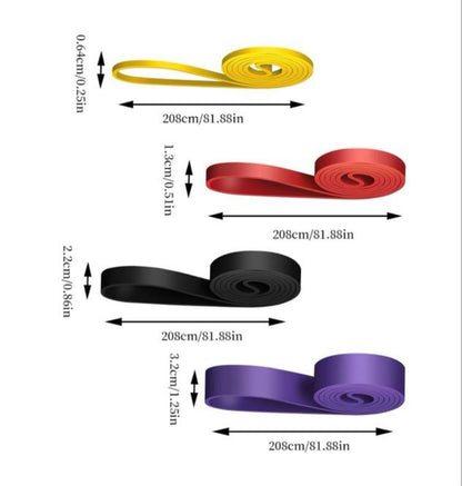 Set de Bandas Elásticas con Accesorios y Bolsa