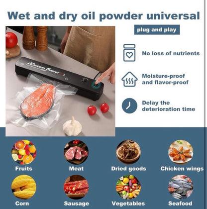 ENVASADORA AL VACÍO MULTIFUNCIONAL CON BOLSAS