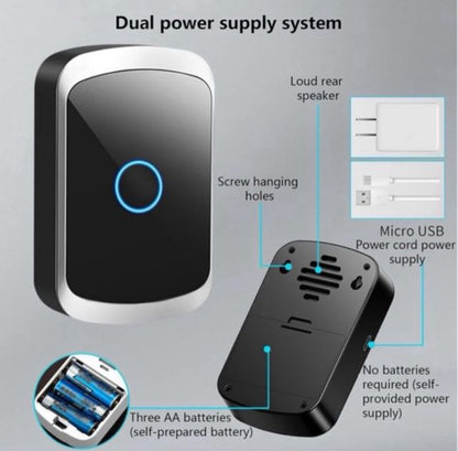 TIMBRE INALÁMBRICO INTELIGENTE MODERNO Y FUNCIONAL