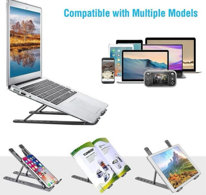 SOPORTE AJUSTABLE PARA PORTÁTIL METAL CON BOLSA