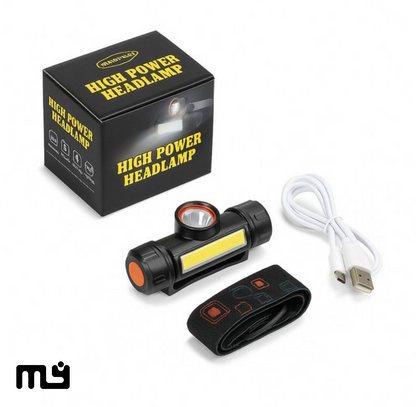 Linterna Frontal LED Recargable
Potente. NUEVO