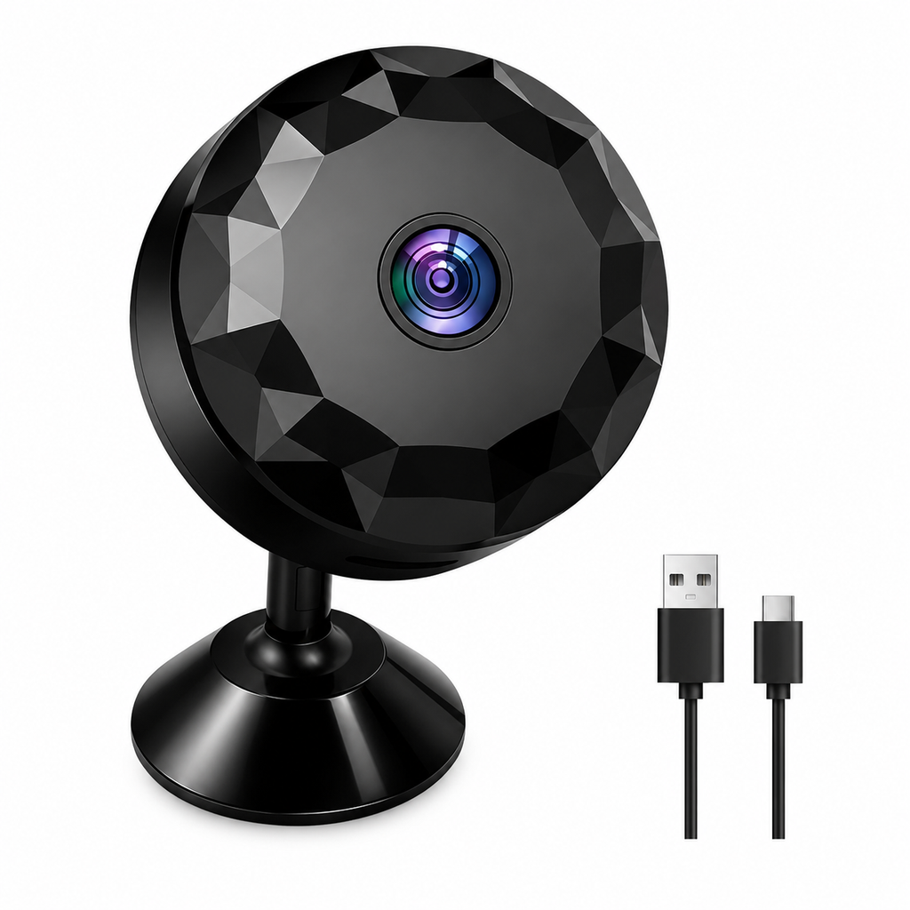 Mini Cámara WiFi Oculta HD 1080P con Visión Nocturna
