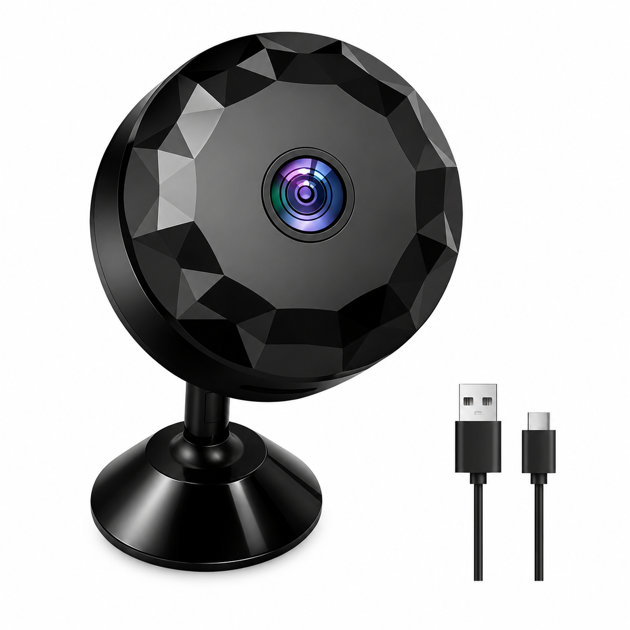 Mini Cámara WiFi Oculta HD 1080P con Visión Nocturna